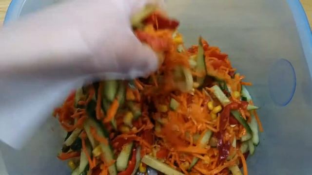 Салат "Радуга" быстрый рецепт смотреть онлайн