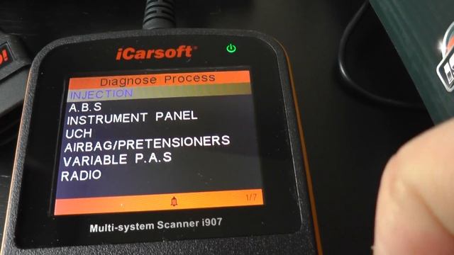 Diagnostic Tool For Dacia Dokker iCarsoft i907 Engine, ABS, Airbags Etc смотреть онлайн
