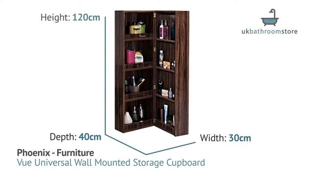Phoenix - Furniture Vue Universal Wall Mounted Storage Cupboard - FV30W смотреть онлайн