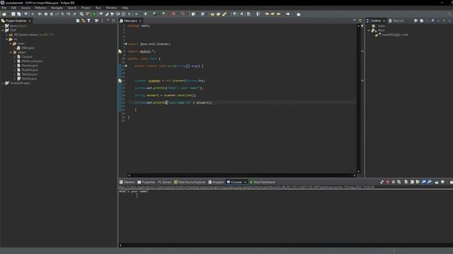 Java tutorial for beginners - Input - Scanner (2022) смотреть онлайн