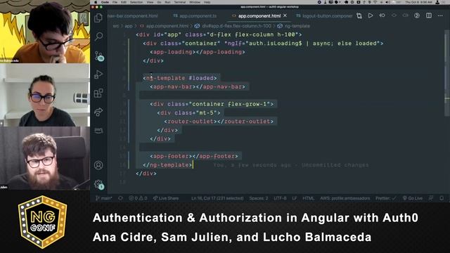 Authentication & Authorization in Angular with Auth0 | ng-conf & Auth0 | #ngconf смотреть онлайн