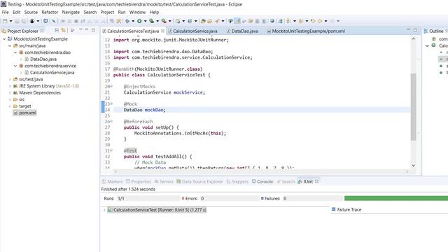 JUnit5-Mockito Tutorial | 15 mins Video | Fully Explained смотреть онлайн