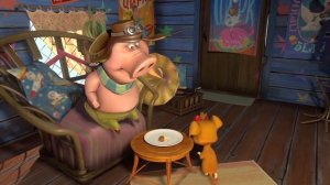 SPACE DOGS FAMILY - Puppies Love to Eat!