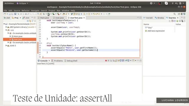 #java #junit #junit5 #teste JUnit 5: Como e quando usar o método assertAll? смотреть онлайн