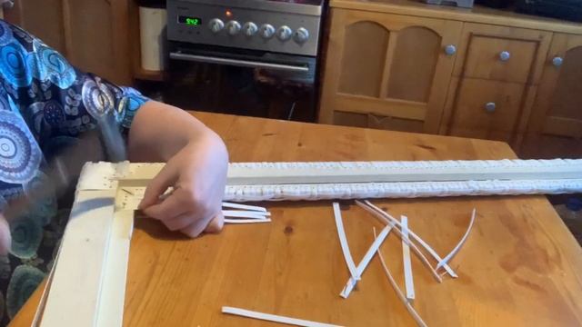 DIY. Плетение из полиротанга. Рама для зеркала смотреть онлайн