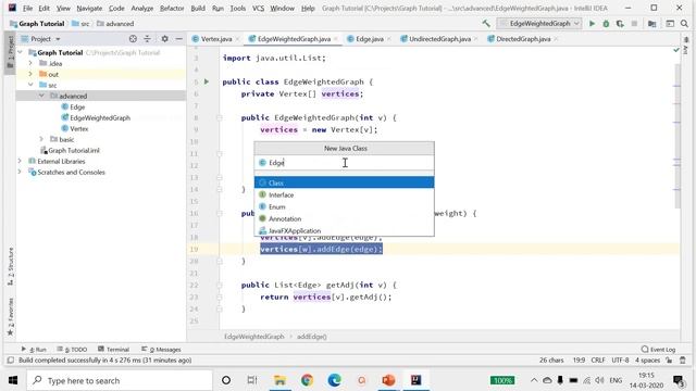 How to implement Edge Weighted Directed Graph in Java (Graphs, Part 4) смотреть онлайн