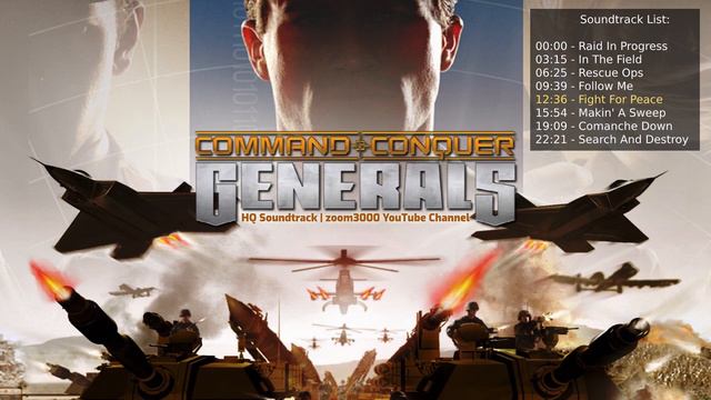 🎼Command & Conquer Generals HQ Soundtrack | USA | [4K OST] смотреть онлайн