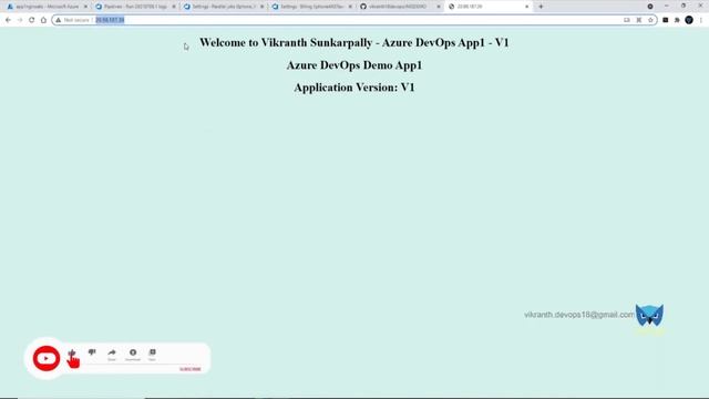 Part-5 Creation of Sample Build Pipeline deploy on ACR &AKS Default | Vikranth Sunkarpally | DevOps смотреть онлайн