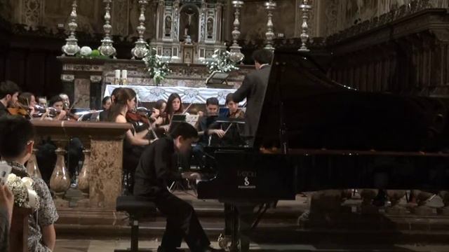 Grieg Concerto in A minor, Op. 16, 1st Mvt - Alexander Lu смотреть онлайн