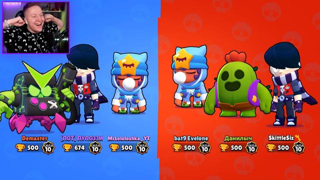 ЮТУБЕРЫ VS СТРИМЕРЫ В BRAWL STARS! feat. Evelone