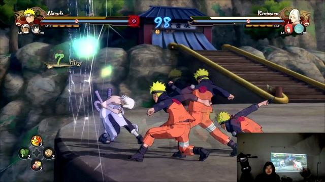 Naruto battle Kimimaro intense super hard mode ninja hero fox man part four смотреть онлайн