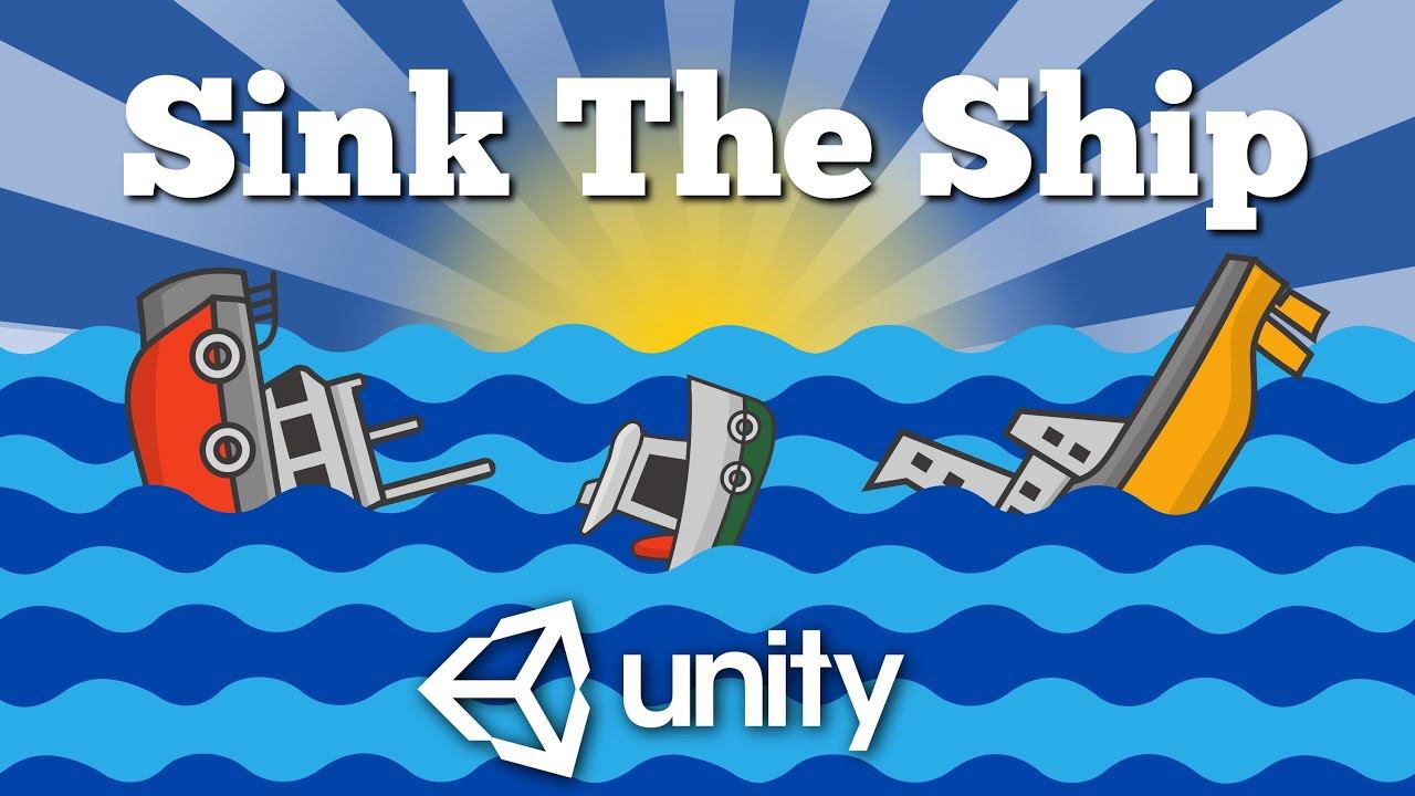 How to Create Simple Battleship 2D Game with Unity? Part 3. Instantiate Ships and Make them Sink. смотреть онлайн