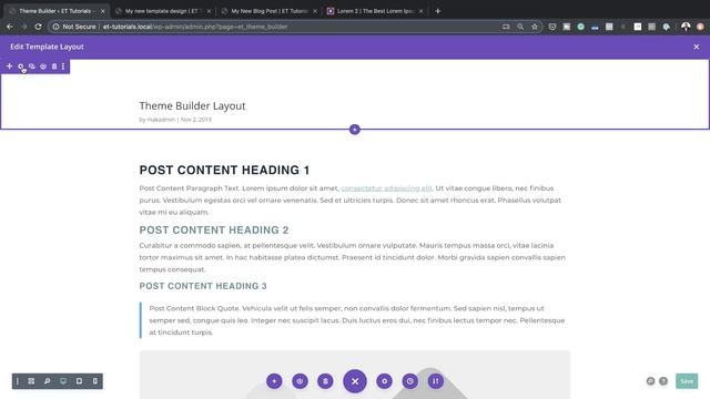 Divi blog post template design using Divi Theme Builder смотреть онлайн
