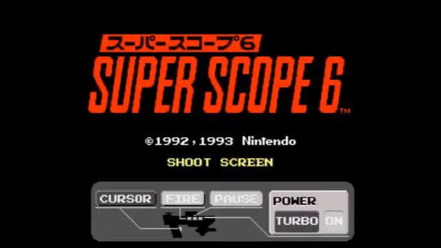 Super Scope 6 - Demo Game (drumless) смотреть онлайн