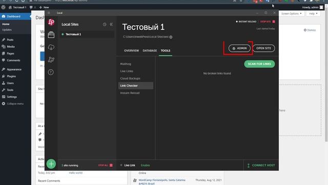 Local - локальный web-сервер. Полный обзор. Установка WordPress смотреть онлайн