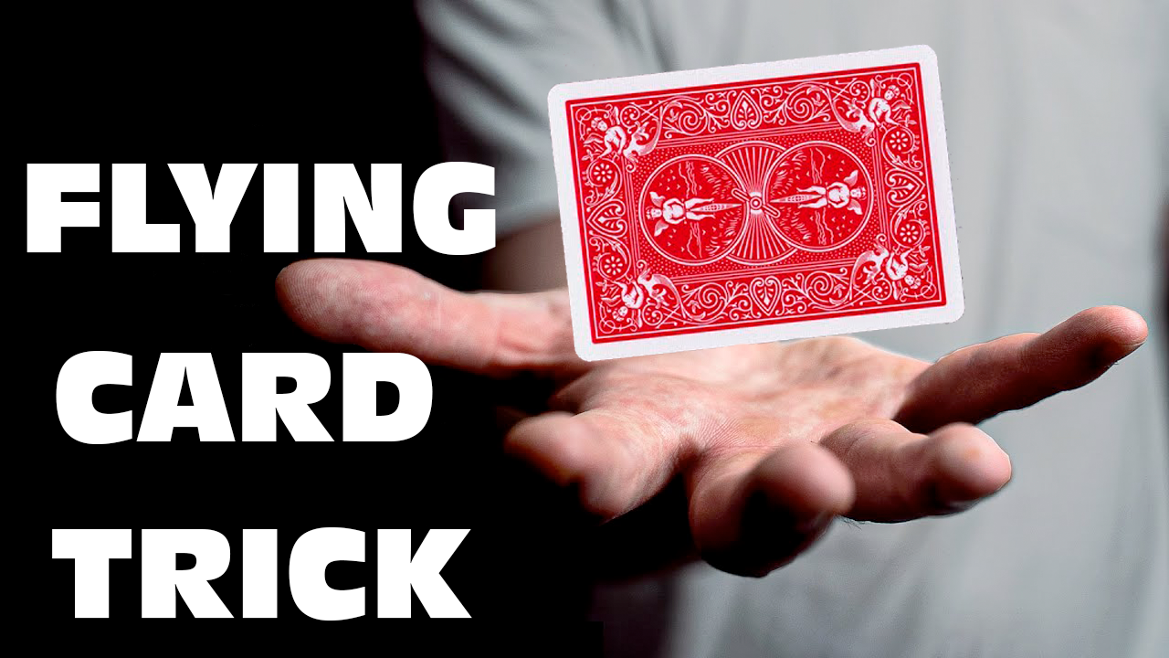 Секрет Фокуса с Летающей Картой