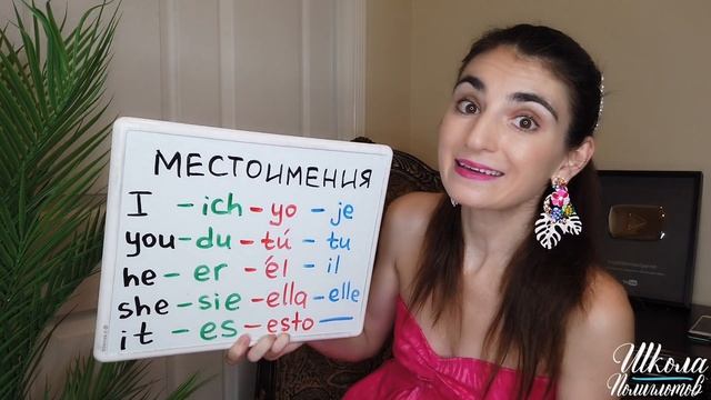 Английские Местоимения Единственного числа / Школа Полиглотов смотреть онлайн