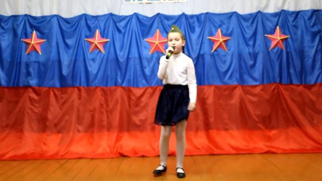 Веретенникова Арина - песня "Солдат молоденький", д. Верхняя Пеша смотреть онлайн