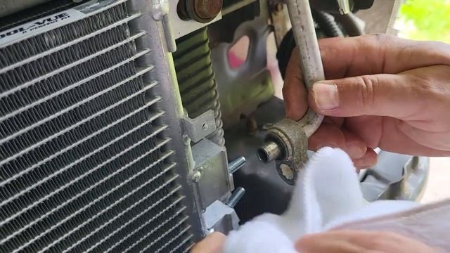 Замена радиаторов и кондиционера