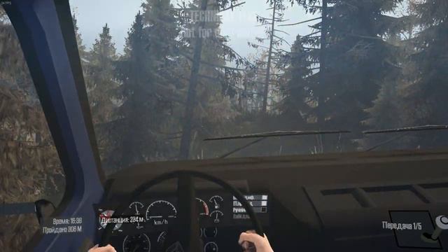 Spintires: MudRunner. Обзор мода: УРАЛ-3111. (Ссылка в описании) смотреть онлайн