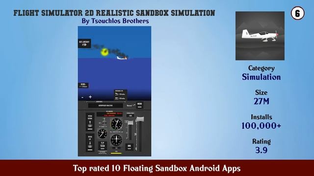 Top rated 10 Floating Sandbox Android Apps смотреть онлайн