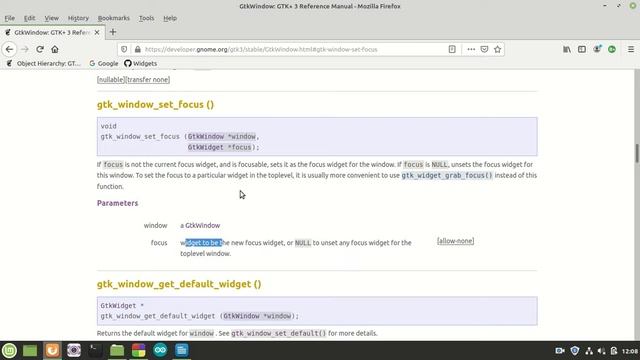 GTK GtkWindow Part 11 смотреть онлайн