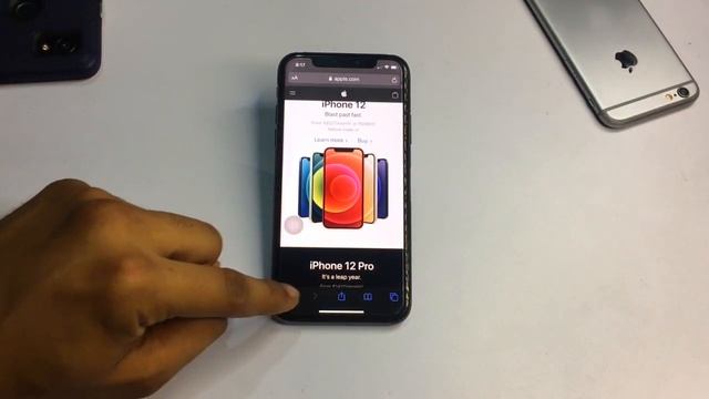 Enable Full Screen mode in Safari browser in iPhone смотреть онлайн