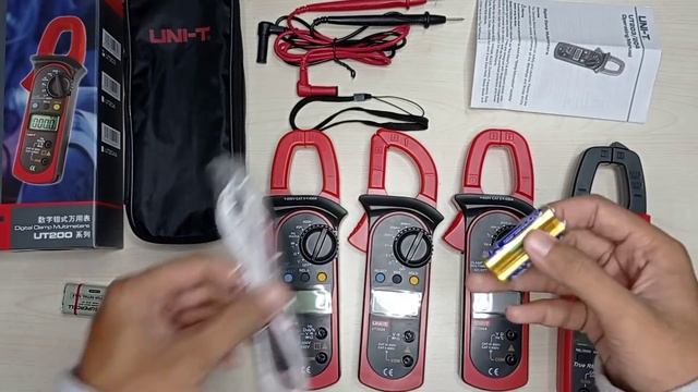 Review UNI-T Digital Clamp Meter Tang Ampere UT201 UT202 UT203 UT204 смотреть онлайн