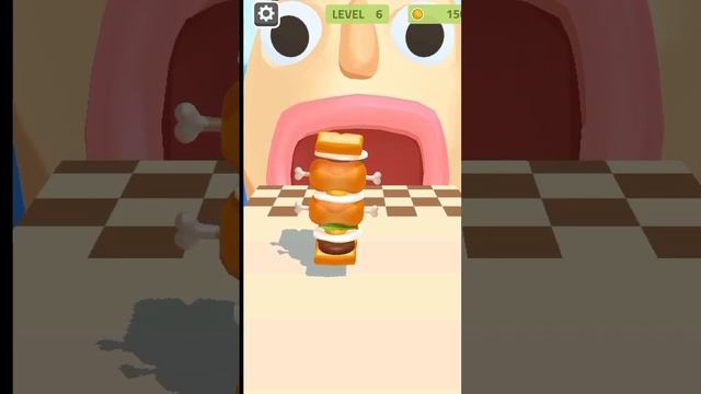 sandwich runner games | level 6 | new ios games # shorts смотреть онлайн