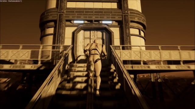 Modular Sci-Fi Station - UE4 Marketplace смотреть онлайн