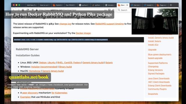 How to run Docker RabbitMQ and Python Pika package смотреть онлайн
