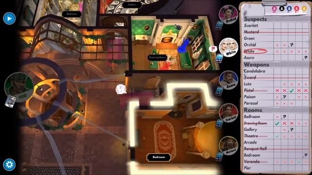 Clue/Cluedo: The Classic Mystery Game, Cardinal Green Game (Masquerade) смотреть онлайн