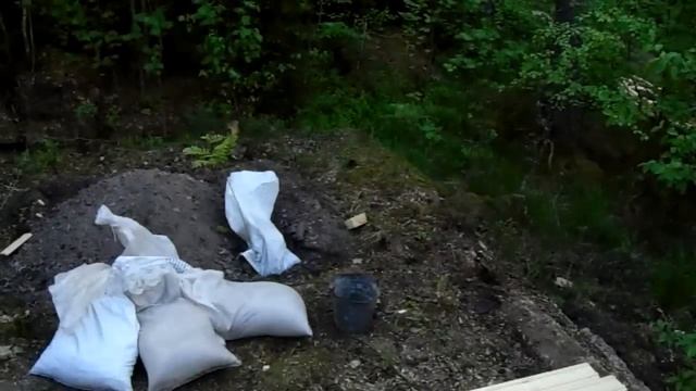 Баня из сухого профилированного бруса 6х4 с террасой. смотреть онлайн