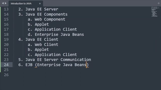 Introduction To J2EE - TechBrahmand BASIC JAVA SHORTCUT KEYS UNDERSTAND JAVA STUDENTS & EMPLOYEES смотреть онлайн