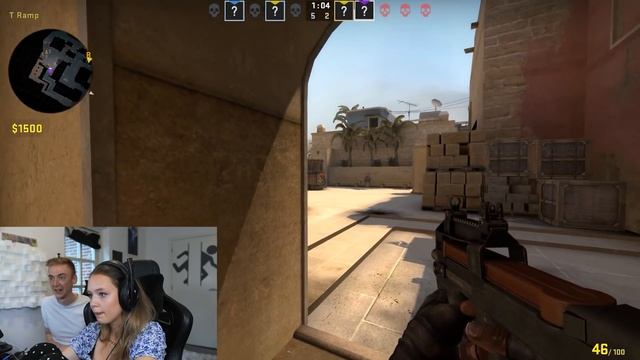 Girlfriend plays COMPETITIVE, but Frag = Cobblestone Souvenir Package... смотреть онлайн