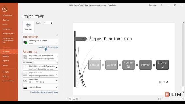 PowerPoint - 2 Opérationnel - Cours Utiliser les commentaires et le mode présentateur смотреть онлайн