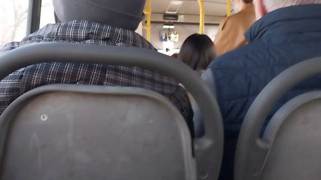 Алматы.SAZ НС40 2022 г.в, 116 маршрут, ГРНЗ:457 СР 02