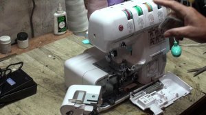 ОВЕРЛОК "КОМФОРТ-500. Бюджетный аналог 4-х ниточного ЯГУАРА 068. Ремонт. Часть №1.