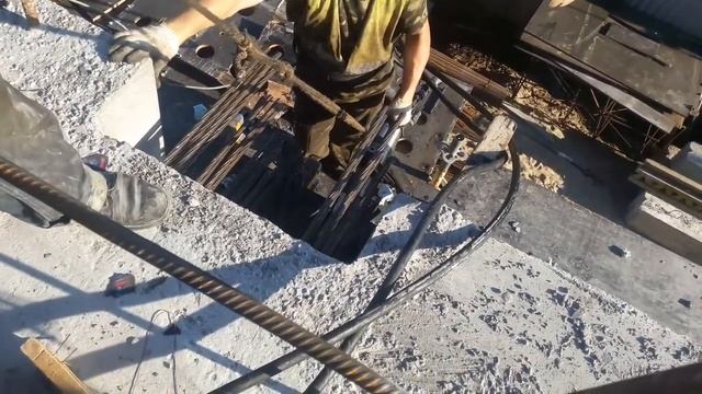 Пост-натяжение арматурных канатов при производстве монолитных перекрытий смотреть онлайн