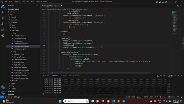 Laravel Filament - Use a Slide Over instead of a Modal смотреть онлайн