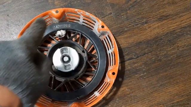 Ремонт ручного стартера. Как правильно заменить веревку смотреть онлайн