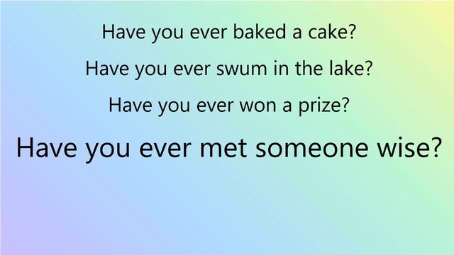 have-you-ever-present-perfect-song by Zdeněk Rotrekl смотреть онлайн