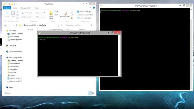 #02 - Git - Clonando repositório GitHub usando linha de comando смотреть онлайн