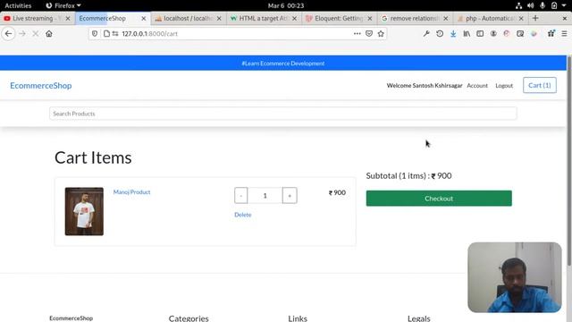 Day 18 : Menu/Pages - Learn Ecommerce website/app Development смотреть онлайн