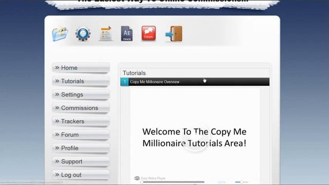 Copy Me Millionaire Members Area Walkthrough смотреть онлайн