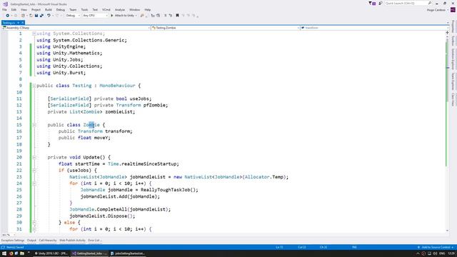 Getting Started with the Job System in Unity 2019 смотреть онлайн