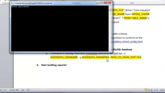 GoodData: Loading Data from MySQL using JDBC смотреть онлайн