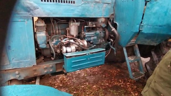 Запуск двигателя Д - 240 (МТЗ 80,82) независимо от ПД - 10 со стартером (2 часть)