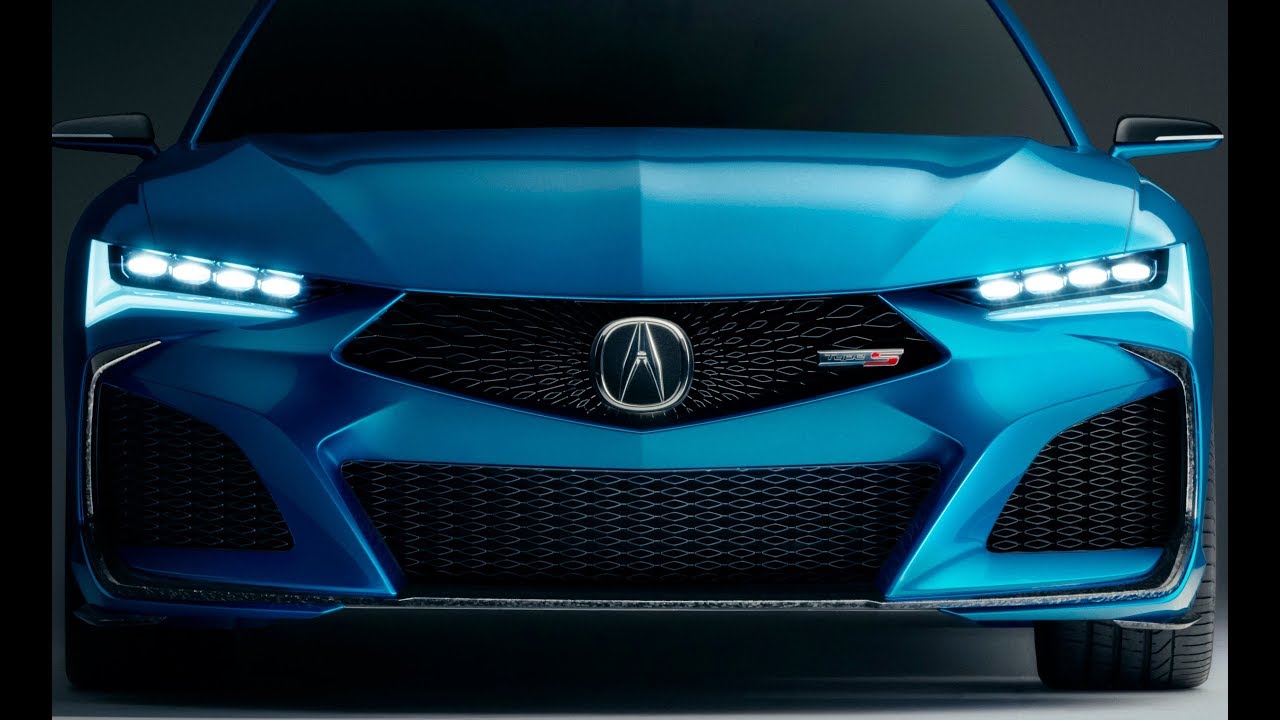 Acura Type S Concept - спортивный седан TLX Type S следующего поколения. смотреть онлайн