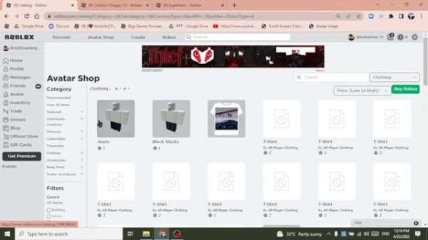 What to Buy With 4 Robux! [ Roblox ]